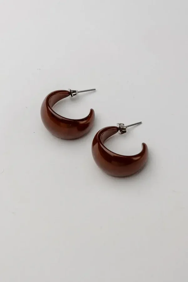 Bow 19 Bow Brown Hoops