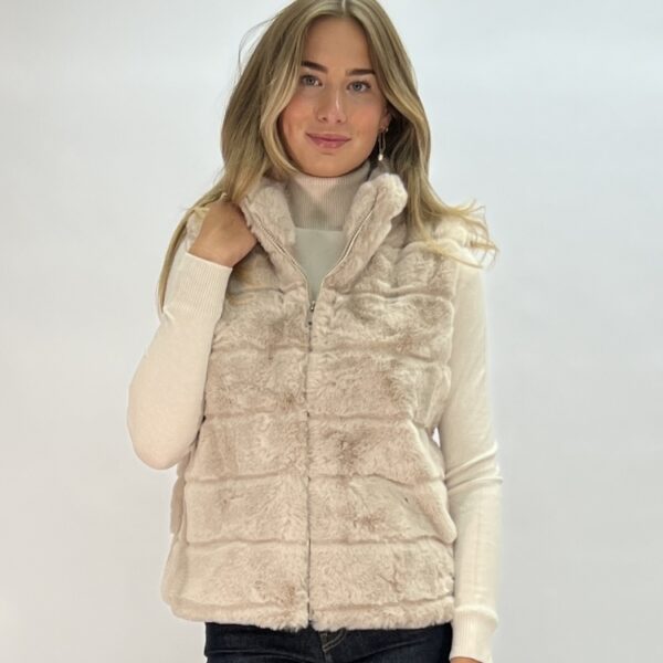 Joss JO Faux Fur Bodywarmer
